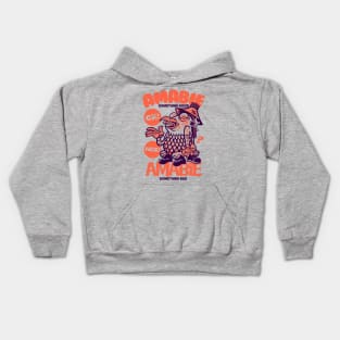 AMABIE (orange) Kids Hoodie